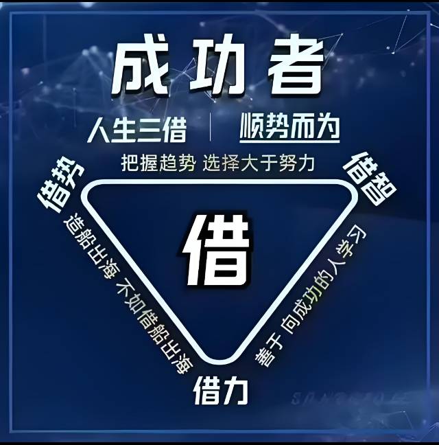 借力，借智，借势，赚钱的三把药